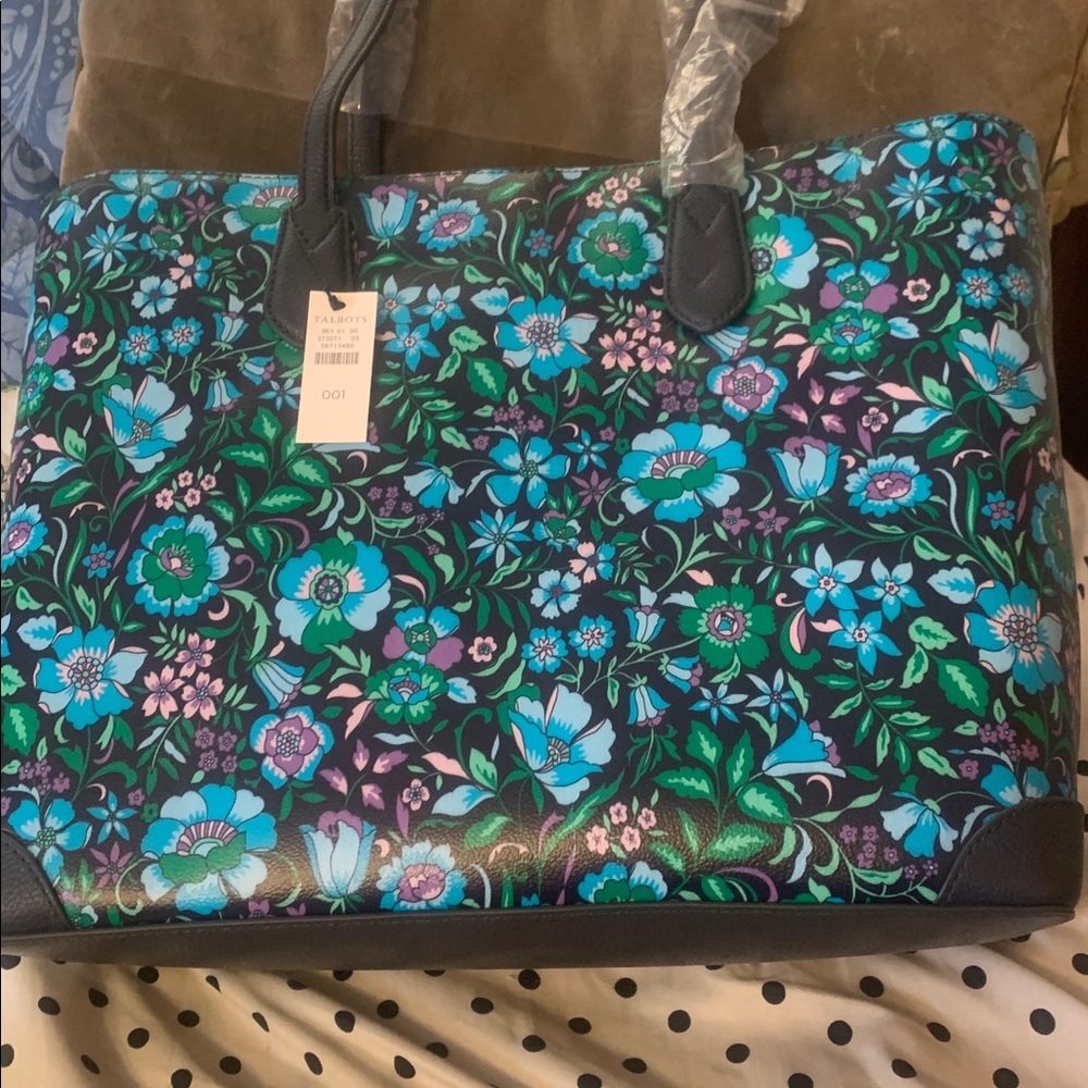Floral Tote Bag - Multicolor - Picture 2 of 2
